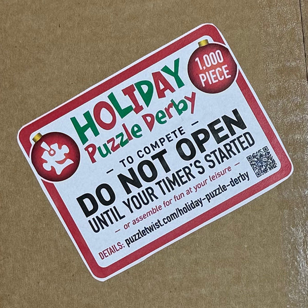 Holiday Puzzle Derby - 1000 Piece