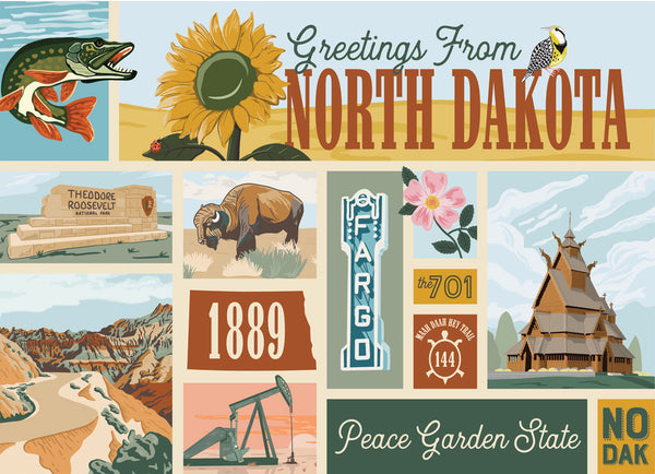 North Dakota Greetings