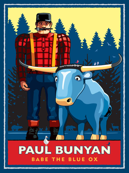 Paul Bunyan and Babe the Blue Ox